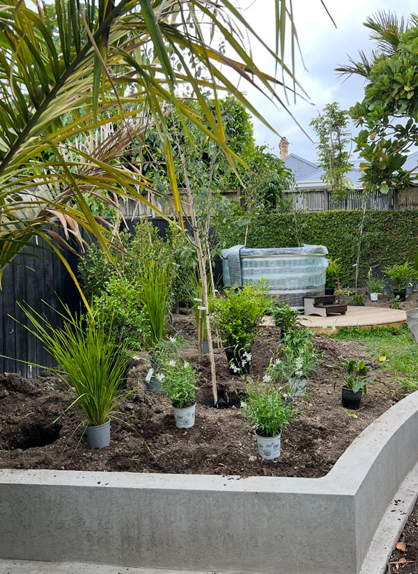 Garden design, before